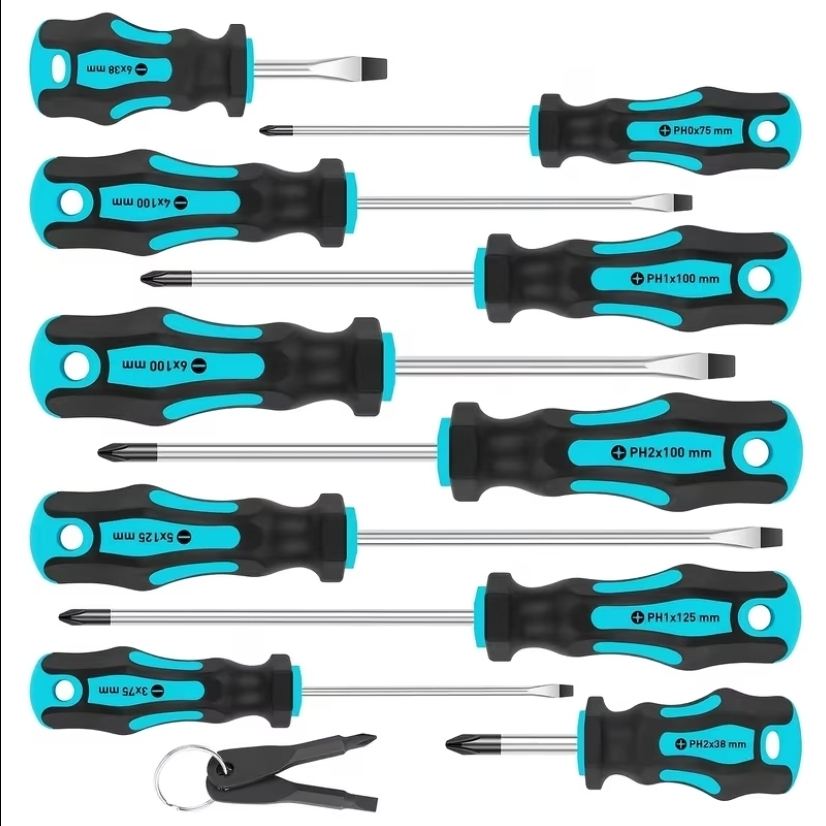Screwdriver set from the hardware and building materials range